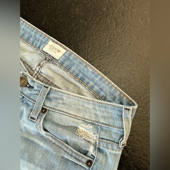 Hudson Farris Flare Light Blue Jeans Size 26 - Picture 11 of 16